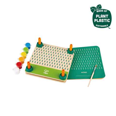HAPE DIY Flower Press Art Kit | Kayu dan tanaman plastik seni bunga pers untuk anak-anak