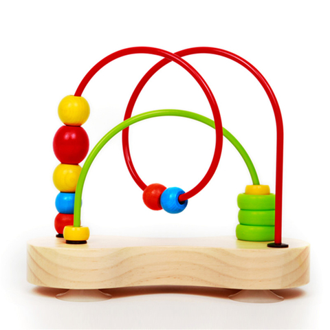 Labirin Manik Kayu Gelembung Ganda Hape | Peraih Penghargaan Pendidikan Wire Roller Coaster Menyortir Puzzle Mainan Perkembangan Awal Untuk Bayi Dan Balita