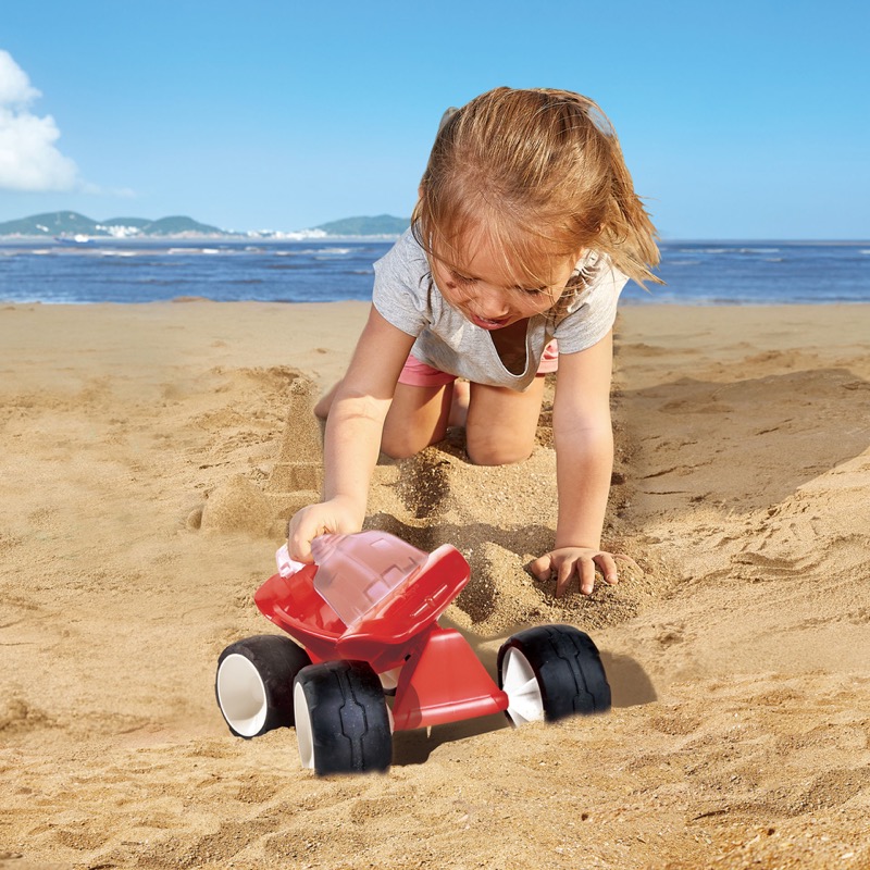 Buggy Dune Buggy | Kotoran Mini Pasir Kendaraan Mobil Mainan Untuk Anak-anak, Merah