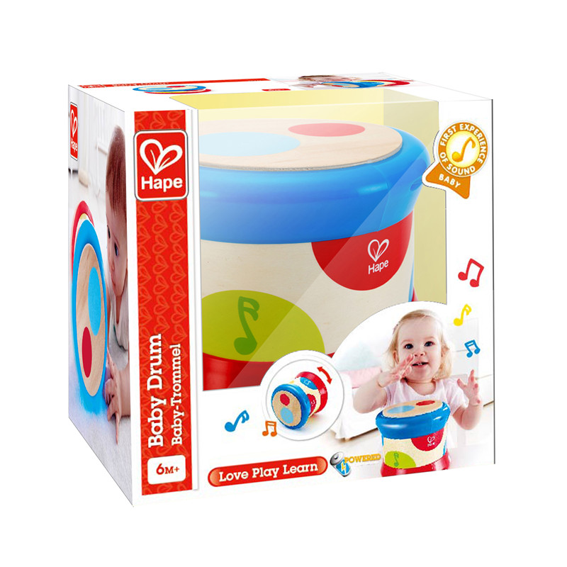 Hape baby drum | Mainan Alat Musik Drum Bergulir Berwarna-warni Untuk Balita, Rhythm & Sound Learning, Bertenaga Baterai