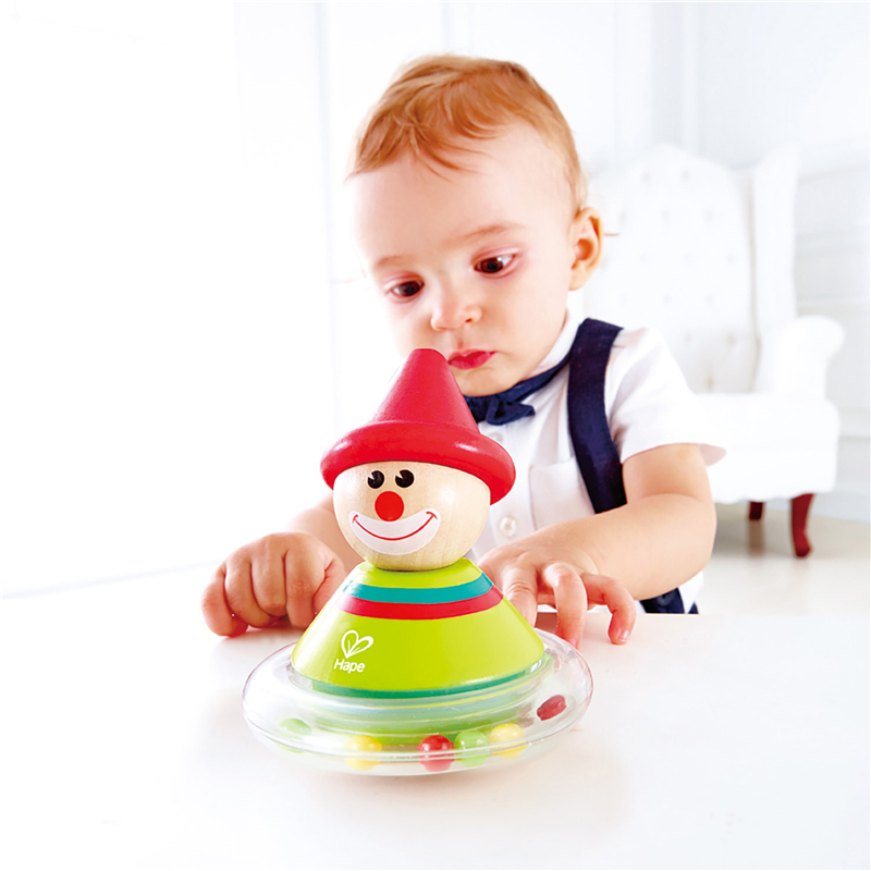 Hape roly-poly ralph | Wobble Colorful & Bermain Badut Balance Toy untuk Bayi
